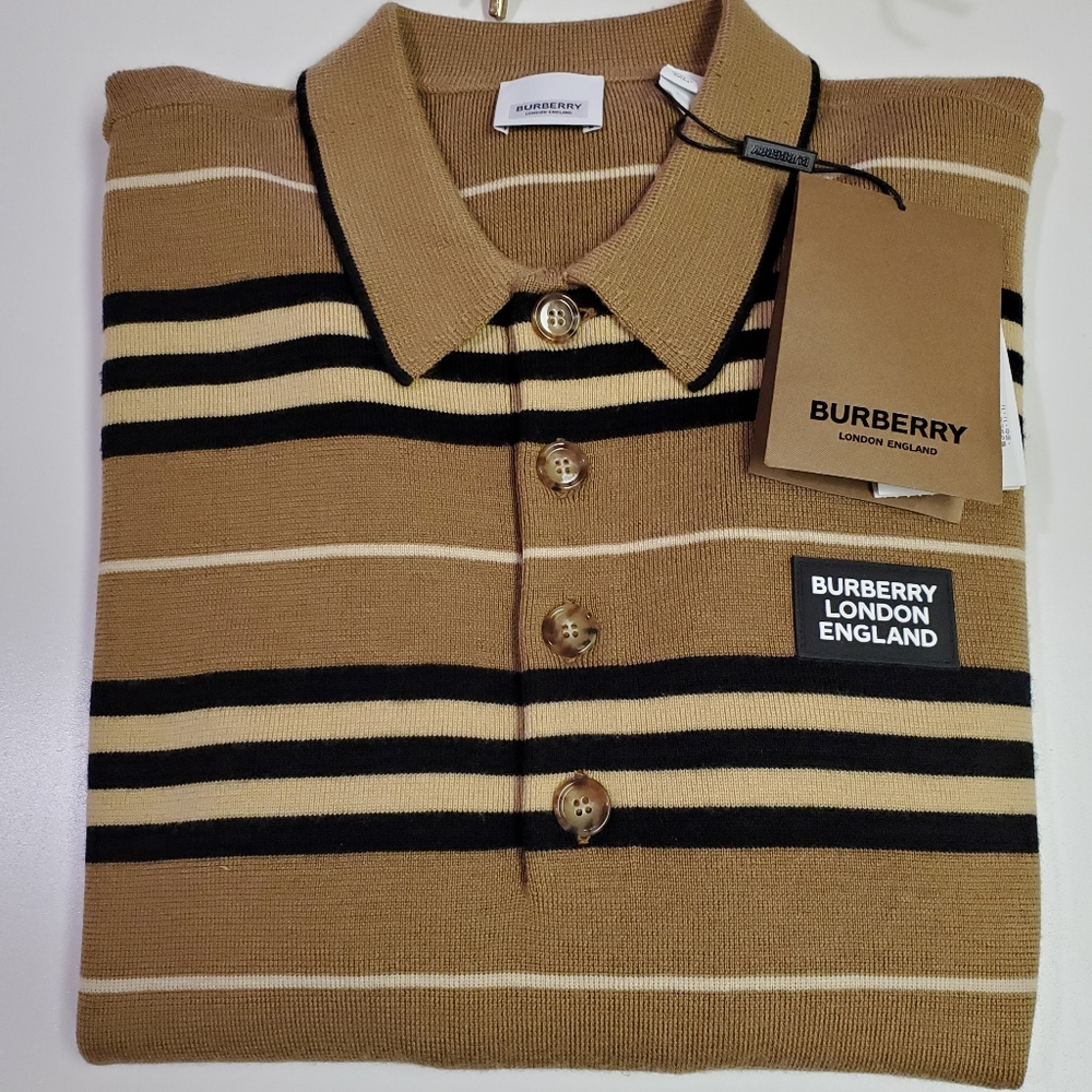** SOLD **  Burberry Stripped Sweater